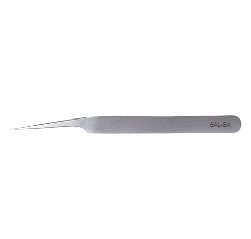 Normal light curved tweezer