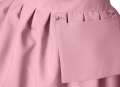 Fartuszek z falbanką pudrowy róż