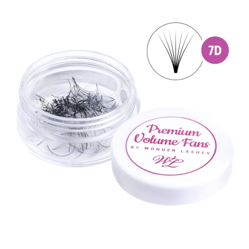  Rzęsy Premium Volume Fans 7D sypane 0,07