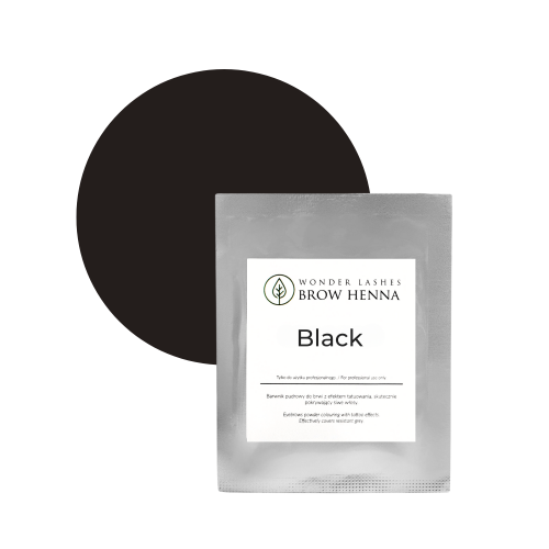 Wonder Brow Henna - Black, saszetka 1g