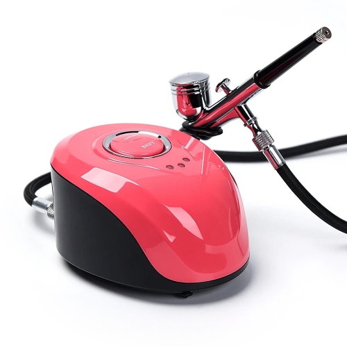 Pink Airbrush brows machine with compressor 