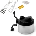 Airbrush cleaning pot set