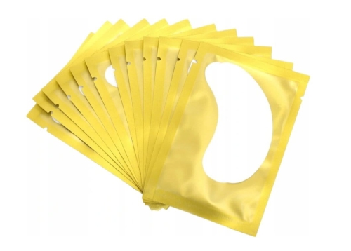 Single eye patches, yellow 