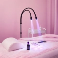Dwuramienna lampa UV LED do przedłużania rzęs