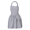 Cosmetic apron gray