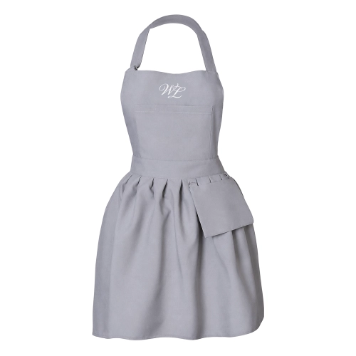 Cosmetic apron gray