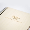 Wooden notebook Wonder Lashes