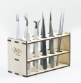 W ooden stand for tweezers