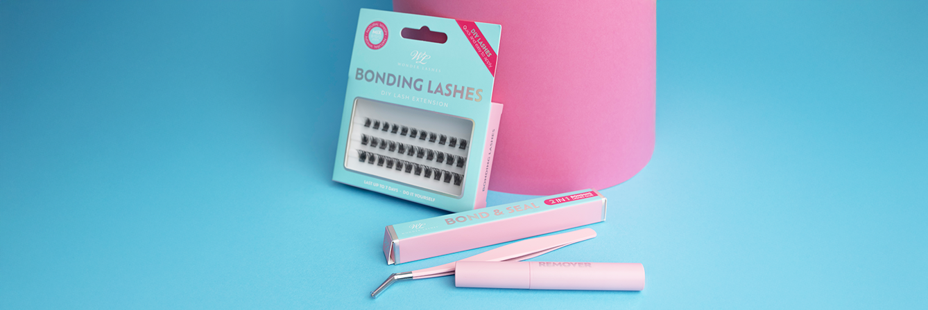 zestaw rzęs bondingowych