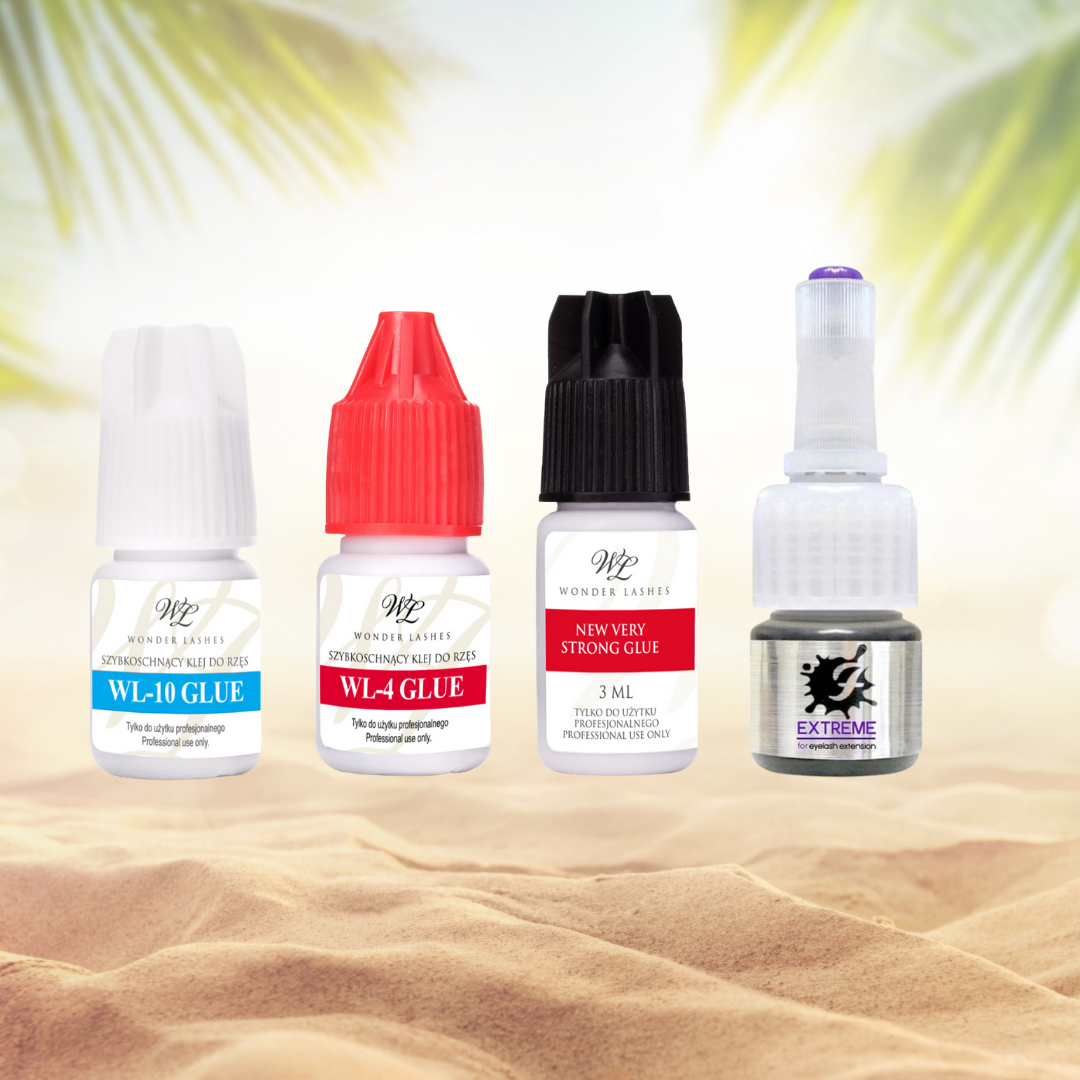 Kleje do przedłużania rzęs 