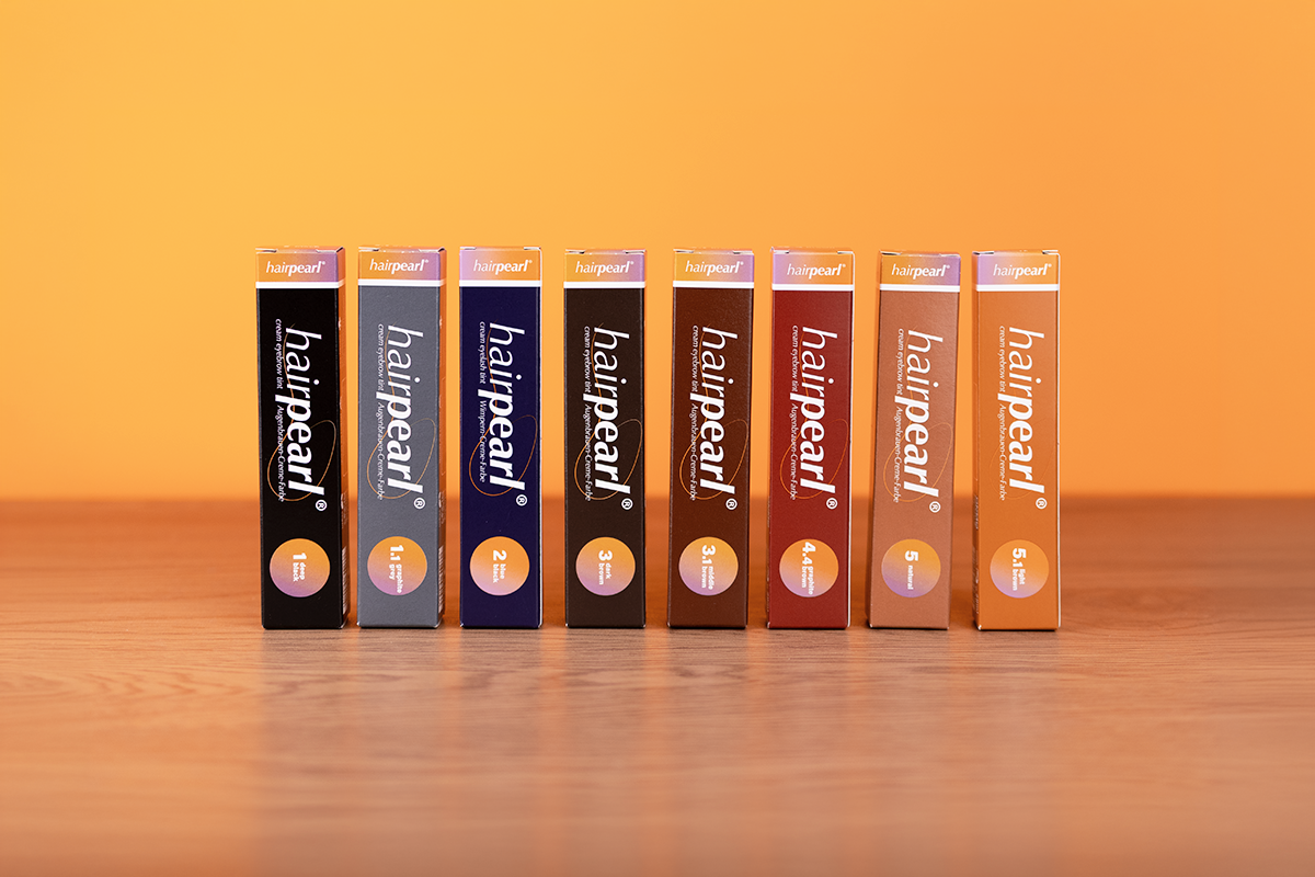 Nowość w naszej ofercie - farby do brwi i rzęs hairpearl®